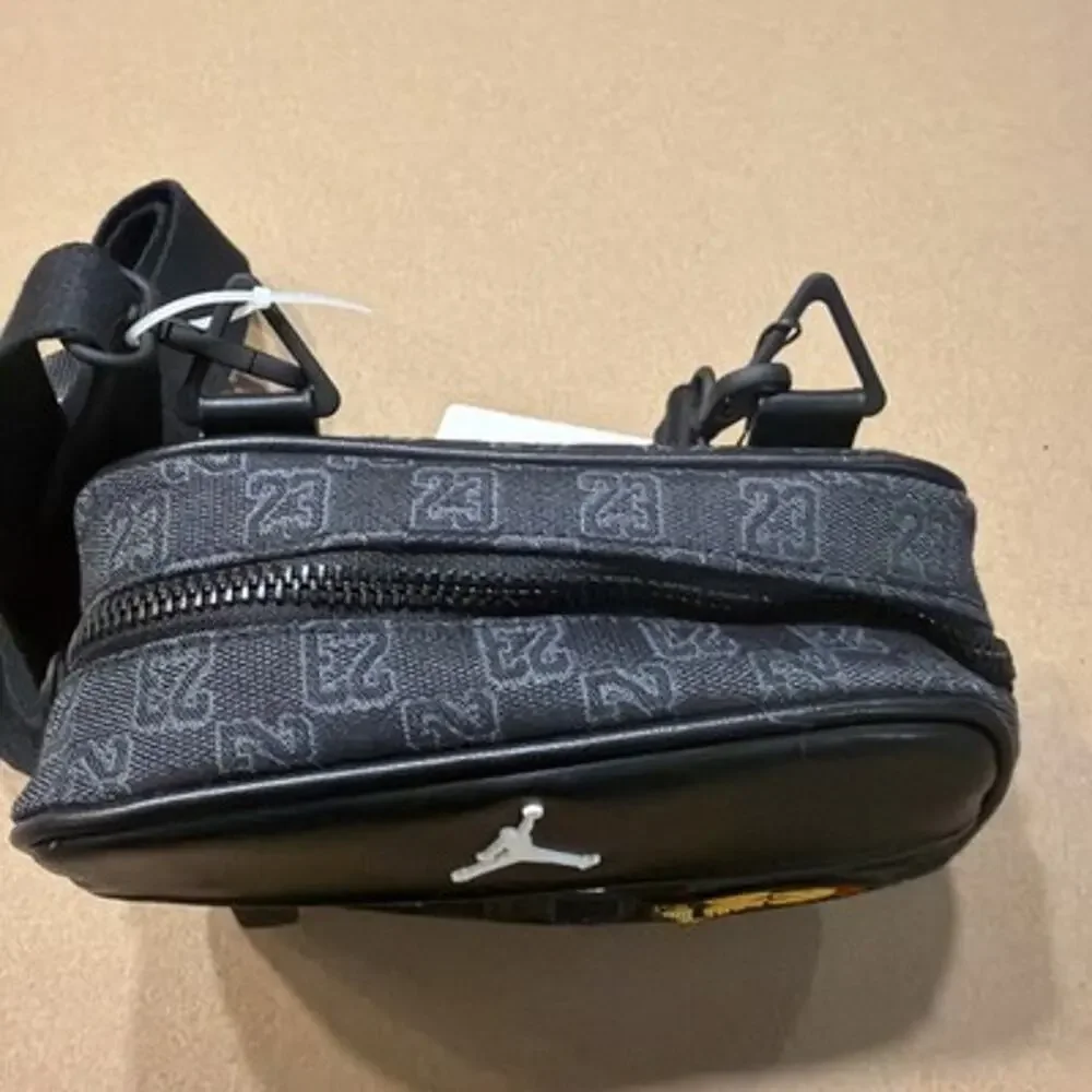 Nike Jordan Crossbody Camera Bag Black Monogram MA9159-023